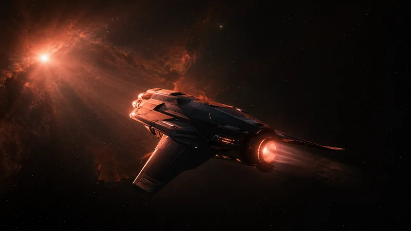 FreeSpace Open Vulkan Backend — space combat scene rendered with the new Vulkan pipeline